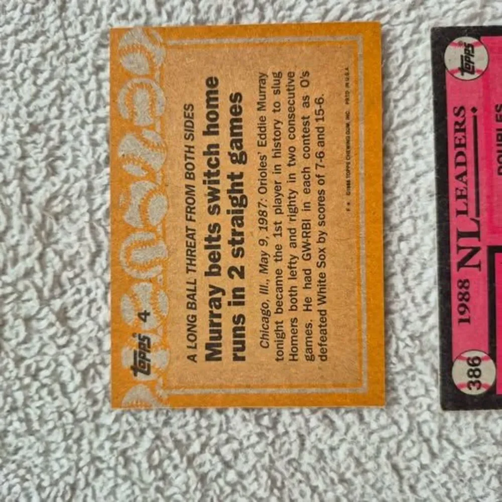 Unbranded vintage topps